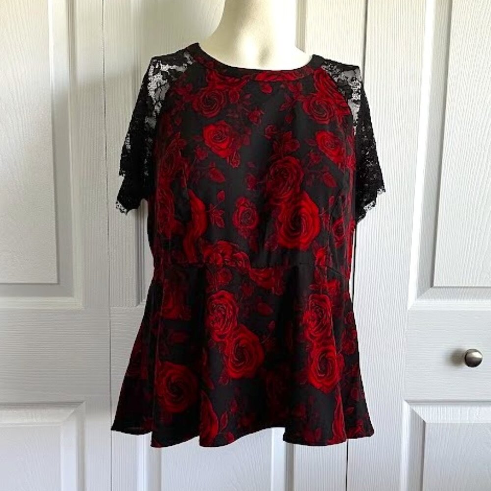 Torrid Peplum Blouse